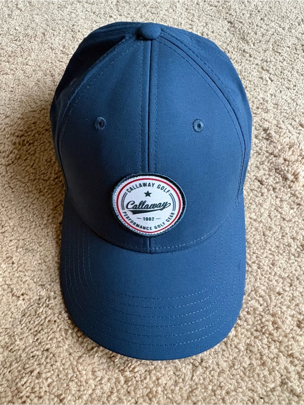 NWT Callaway Navy Blue “Opening Shot” Performance Golf Hat